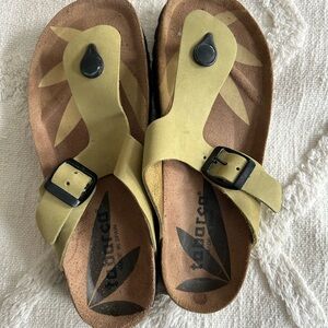 Tabarca Women's Sandals in Olive Green